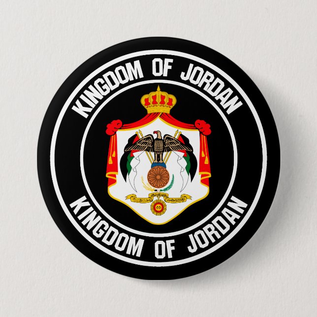 Jordan Round Emblem Knapp (Framsida)