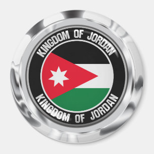 Jordan Round Emblem Magnet