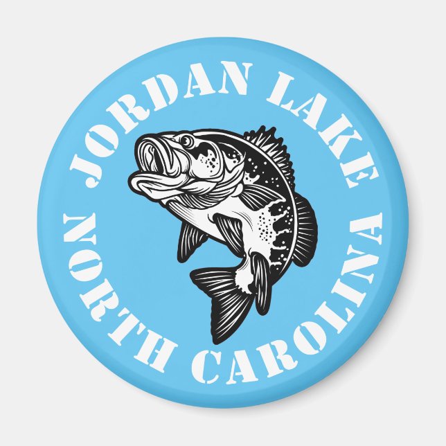 Jordan Sjö,North Carolina Magnet (Framsidan)
