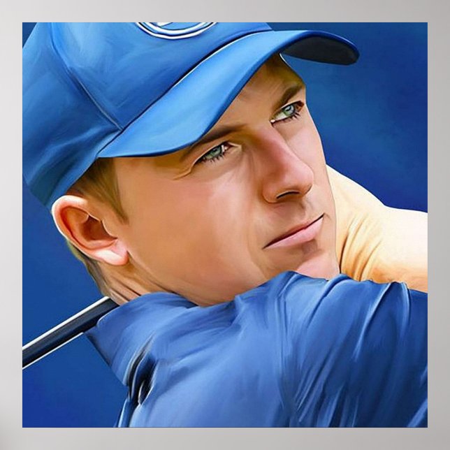 Jordan Spieth Poster (Framsidan)