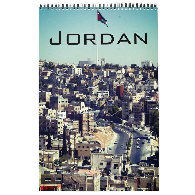 Jordan travels kalender (Omslag)