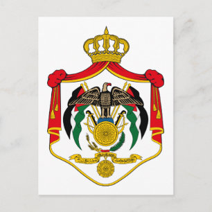 Jordanemblem Vykort