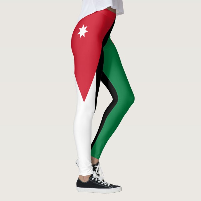 Jordanflagga Leggings (Höger)