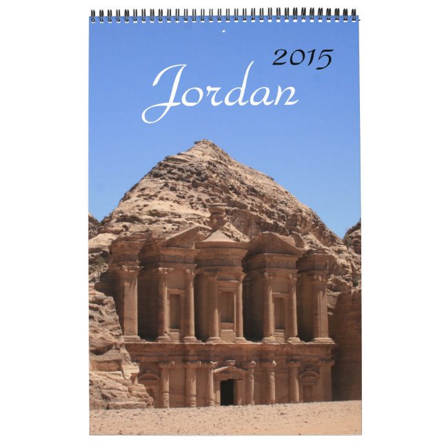 Jordanfotografi 2015 kalender (Omslag)