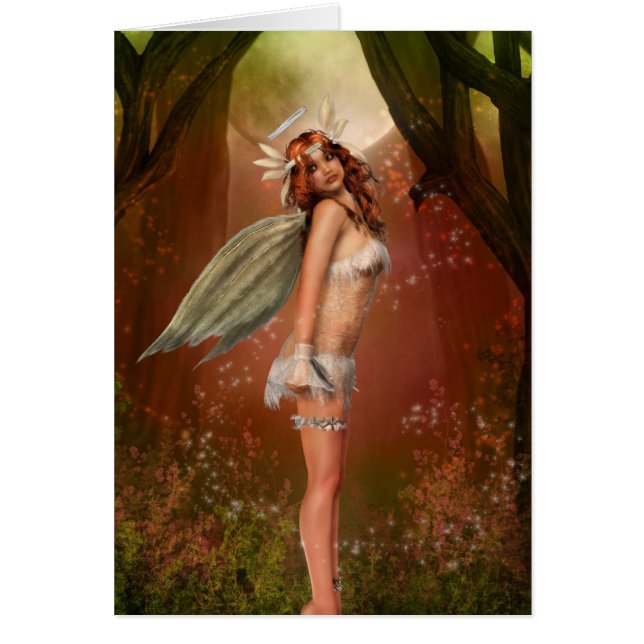 Jordängel Hälsningskort (Framsidan)