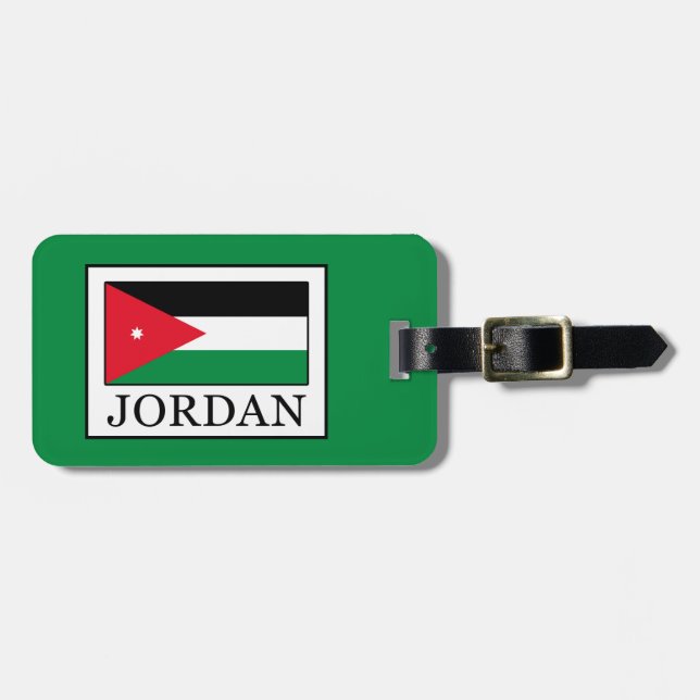 Jordanien Bagagebricka (Horisontell Framsida)