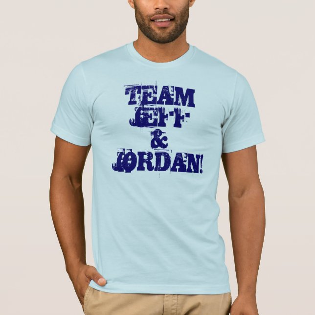 JORDANIEN FÖR LAG JEFF&! TEE SHIRT (Framsida)