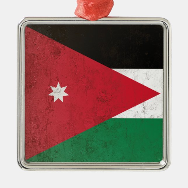 Jordanien Julgransprydnad Metall (Framsidan)