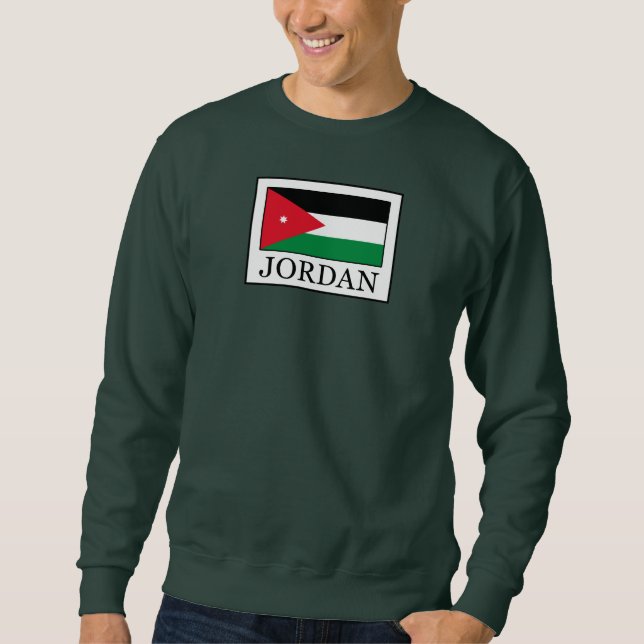 Jordanien Lång Ärmad Tröja (Framsida)