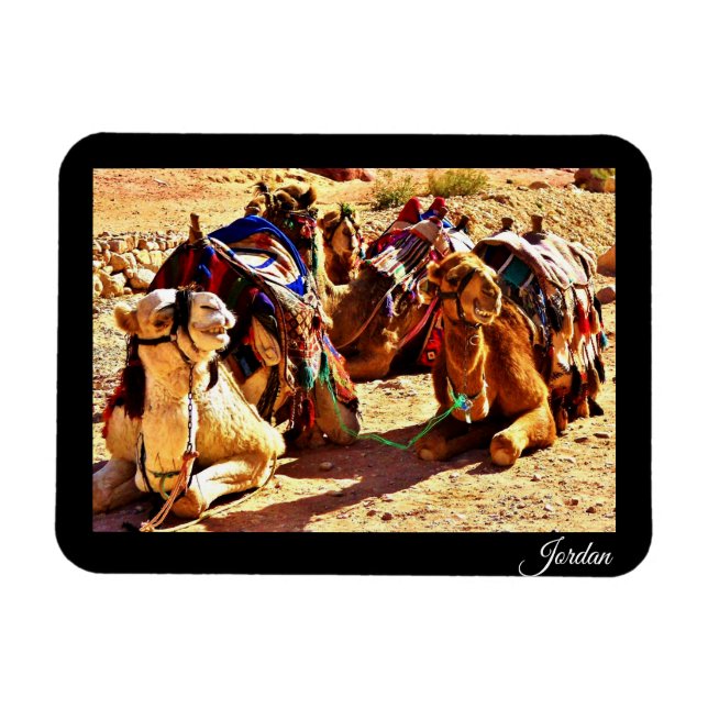 Jordanien Magnet (Horisontell)