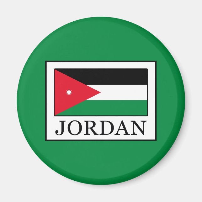 Jordanien Magnet (Framsidan)