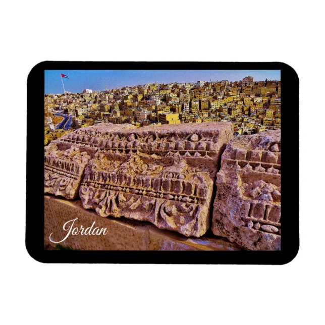 Jordanien Magnet (Horisontell)