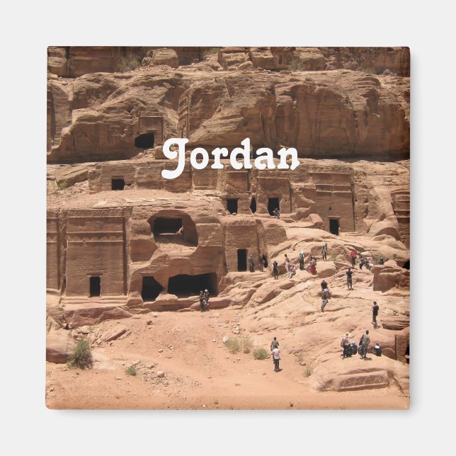 Jordanien Magnet (Framsidan)