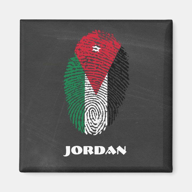 Jordanien Magnet (Framsidan)