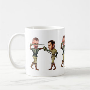 Jordanien Peterson Vs. Sam Harris Kaffemugg