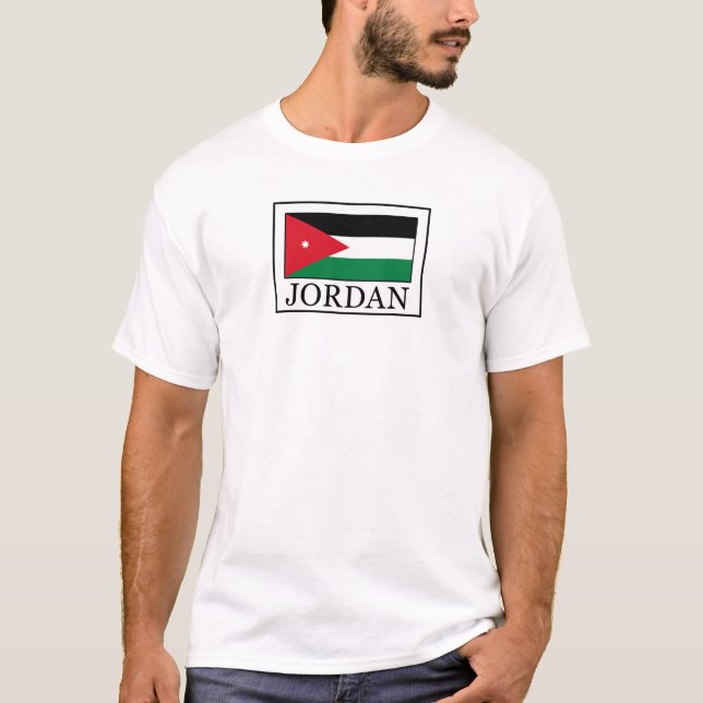 Jordanien T-shirt (Framsida)