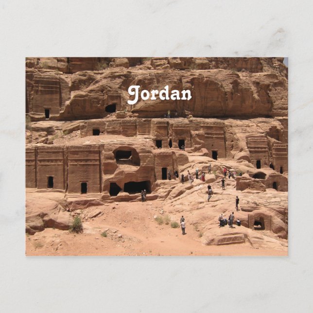 Jordanien Vykort (Framsida)