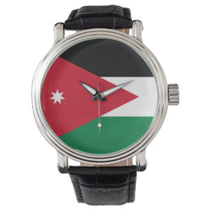 Jordanienflagga Armbandsur