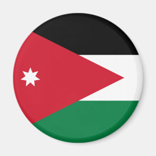 Jordanienflaggamagnet Magnet