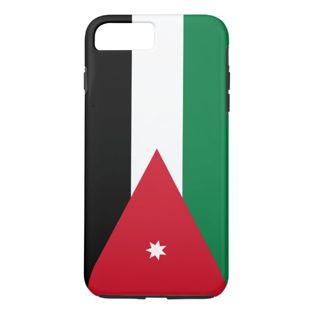Jordaniens flagga Case-Mate iPhone skal (Baksida)