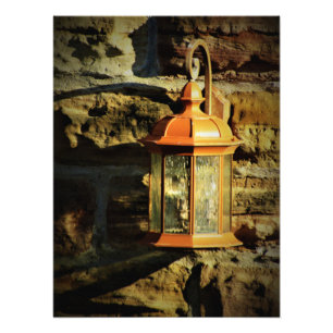 Jordaniens lampa fototryck