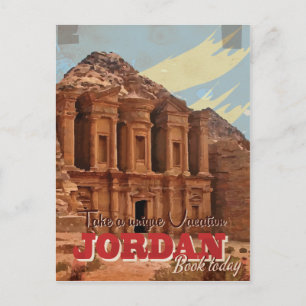 Jordaniens semesterklubb. vykort