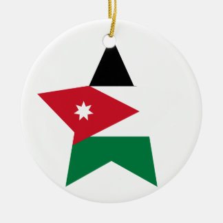 Jordanienstjärna Julgransprydnad Keramik