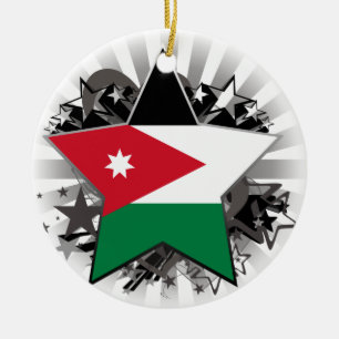 Jordanienstjärna Julgransprydnad Keramik