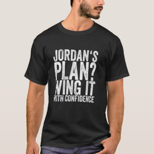 Jordans plan Sätt igång med självförtroende T Shirt