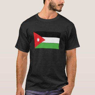 Jordanska flaggaT-tröja och gåvor Tee Shirt