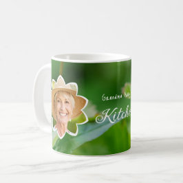 Jordbärsfoto med mormors porträtt Anpassat Kaffemugg