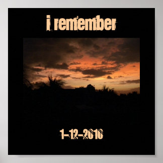 Jordbävning i Haiti Poster