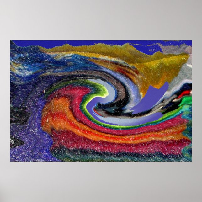 Jordbävning Poster (Framsidan)