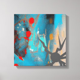 Jordbävningen Canvastryck