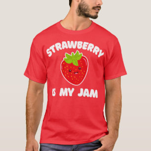 Jordberry är min Sylt-funny Jelly Strawberry Älska T Shirt