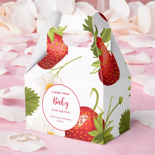 Jordberry Berry Sweet Baby dusch Presentaskar (Bröllop)