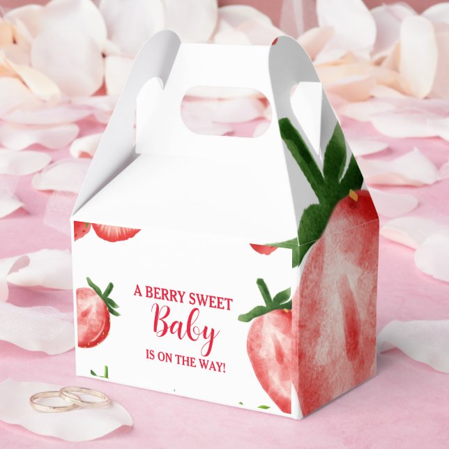 Jordberry Berry Sweet Baby dusch Presentaskar (Bröllop)