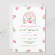 Jordberry Berry Sweet Baby Shower