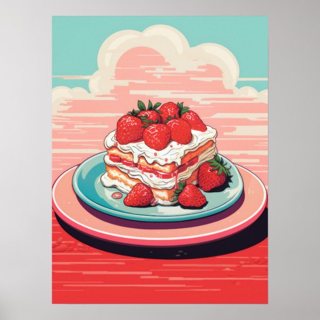 Jordberry Bliss Delight Poster (Framsidan)