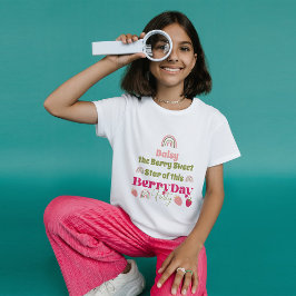 Jordberry Fält Delight Birthday /Guest of Honor T Shirt