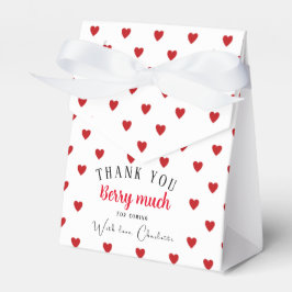 Jordberry Sommar Party Tack-förmånslåda Presentaskar