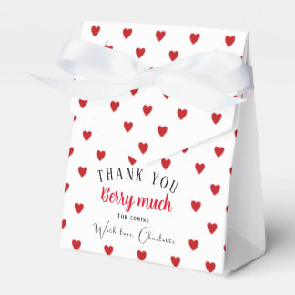 Jordberry Sommar Party Tack-förmånslåda Presentaskar