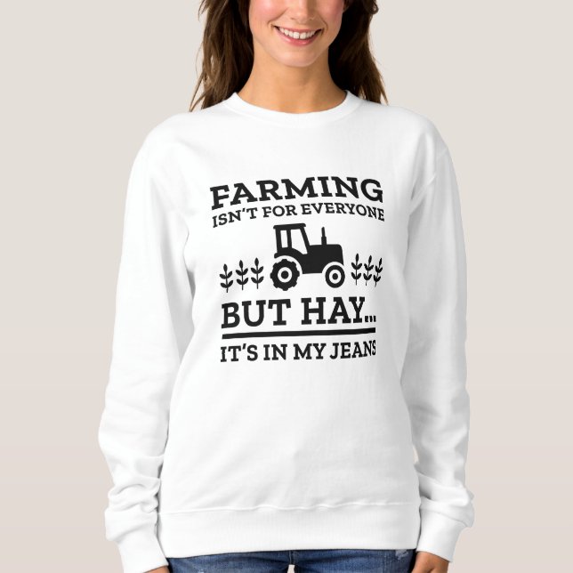 Jordbruk är inte för alla t shirt (Framsida)