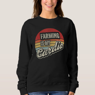 Jordbruk Är Min Kondition Vintage Retro Bonde Gård T Shirt