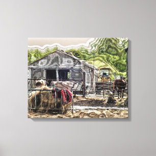 JORDBRUK CANVASTRYCK