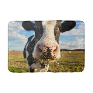 Jordbruk   Holstein Cow Chewing Badrumsmatta
