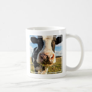 Jordbruk   Holstein Cow Chewing Kaffemugg