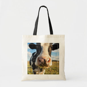 Jordbruk   Holstein Cow Chewing Tygkasse