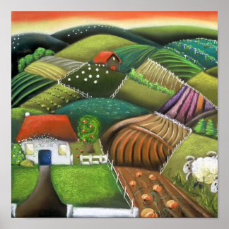 Jordbruk i Wairarapas Poster