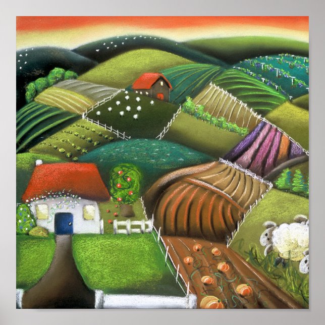 Jordbruk i Wairarapas Poster (Framsidan)